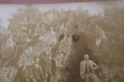 tolles altes Gruppenfoto  Am Silberberg 1928