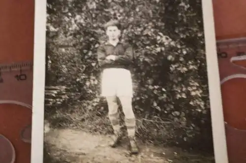 tolles altes Foto junger Mann Fussballspieler VfB 06 -  20-30er  Jahre 