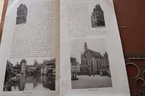 toller alter Reiseführer ? Nürnberg des Deutschen Reiches Schatzkästlein 1910-20