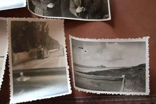 sieben alte Fotos eines Soldaten , Frankreich ???