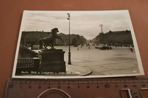 Tolle alte Karte - Berlin - Lustgarten und Unter den Linden