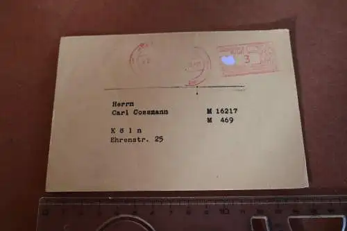 toller alter Brief - Wettbewerb Kulturwerk Köln-Aachen 1943 