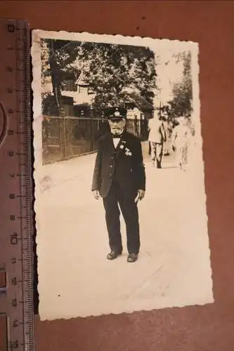 altes Foto Portait eines altegedienten Veteranen