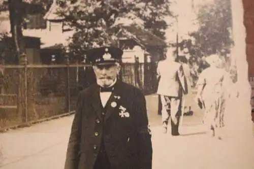 altes Foto Portait eines altegedienten Veteranen