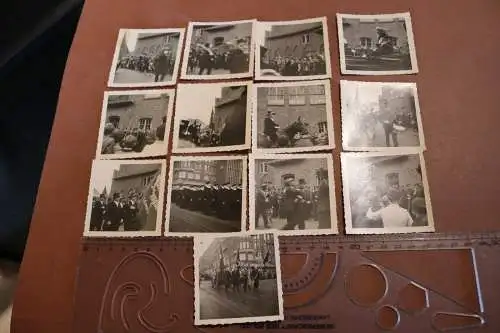 13 tolle alte Fotos Hamburg Festumzug - 30-50er Jahre ??? C&A Gebäude 