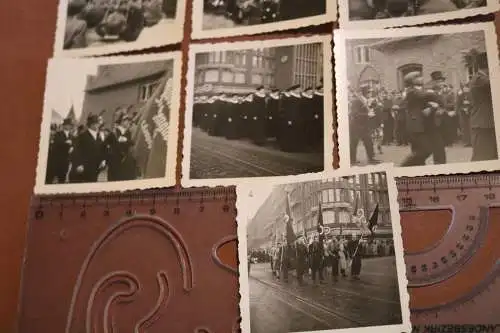 13 tolle alte Fotos Hamburg Festumzug - 30-50er Jahre ??? C&A Gebäude 
