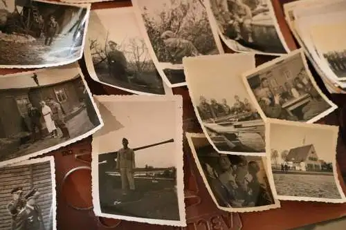 69 alte Fotos - Flakeinheit - Flakturm Abschussmarkierungen , Raum Norddeutschla