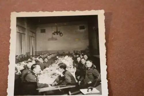 tolles altes Foto -  Soldaten - Tilsit - Weihnachten  1941 
