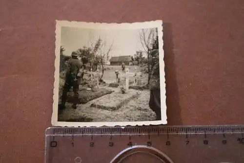 altes Foto - Soldatengräber - Schiroky / Rogatschew - Belarus