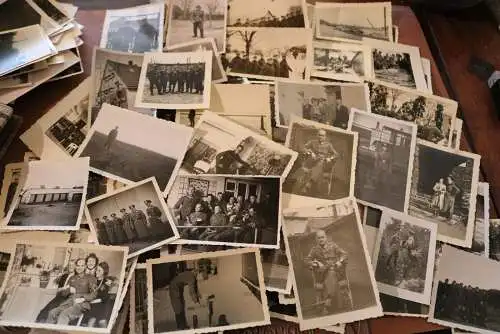 179 alte Fotos - Soldaten - vers. Einheiten, Marine, Luftwaffe, Heer