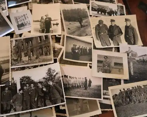 179 alte Fotos - Soldaten - vers. Einheiten, Marine, Luftwaffe, Heer