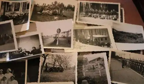 179 alte Fotos - Soldaten - vers. Einheiten, Marine, Luftwaffe, Heer