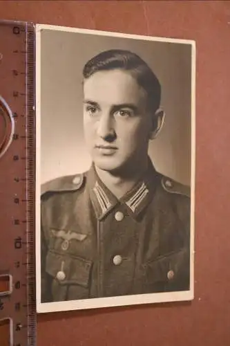 tolles altes Foto - Portrait eines Soldaten 