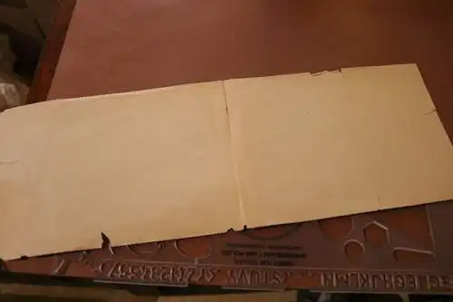 alter Stimmzettel Reichstagswahl  - Wahlkreis Köln-Aachen 