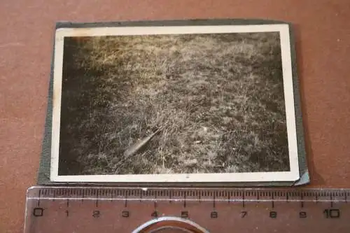 altes Foto - Granate Blindgänger 