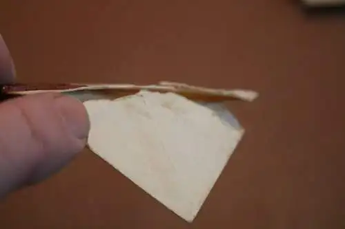 toller alter Briefumschlag mit Wachssiegel Ganerben von und zu der Tann  Ostheim