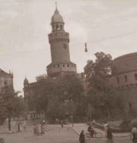 tolles altes Negativ - Reichenbacher Turm  Görlitz  50er Jahre ? (2)