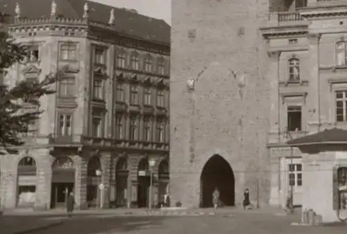 tolles altes Negativ - Reichenbacher Turm  Görlitz  50er Jahre ?