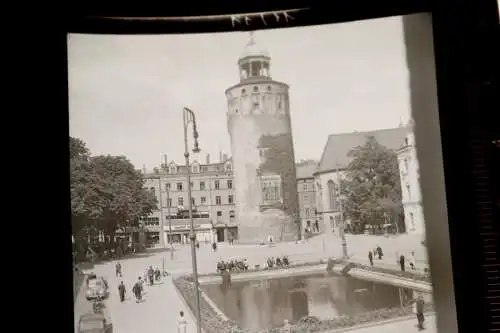 tolles altes Negativ - Frauenturm oder Dicker Turm  Görlitz 50er Jahre ?