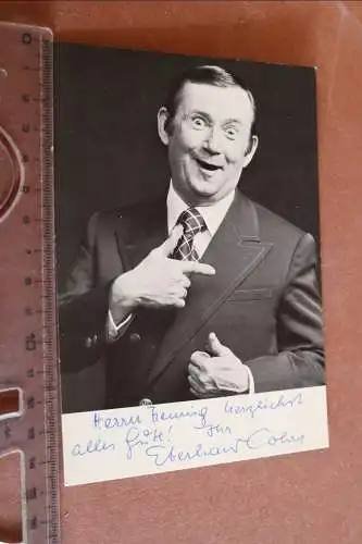 tolles altes Foto original  Autogramm  Eberhard Cohrs 