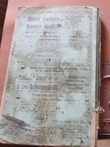 Altes Buch Anspach´s Rechenknecht nach der deutschen Reichswährung 1910-20 ??