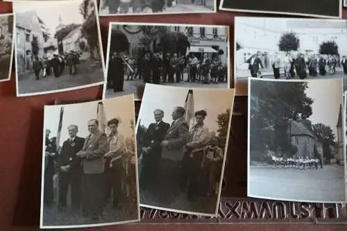 24 tolle alte Fotos - Festzug durch die Wittenberger Vorstadt - 50er Jahre Namen