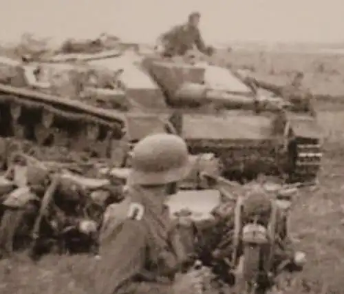 tolles altes Foto - Repro !!!! Marder 2 und StuG - neuzeitlicher Abzug