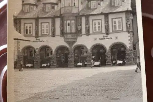 Tolles altes Foto - Hotel Kaiser-Worth  Goslar  30-40er Jahre ?