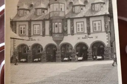 Tolles altes Foto - Hotel Kaiser-Worth  Goslar  30-40er Jahre ?