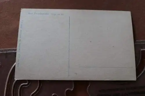 tolle alte Karte - Bad Zwischenahn - Villen am See - Zwillingsvillen - 1910-20 
