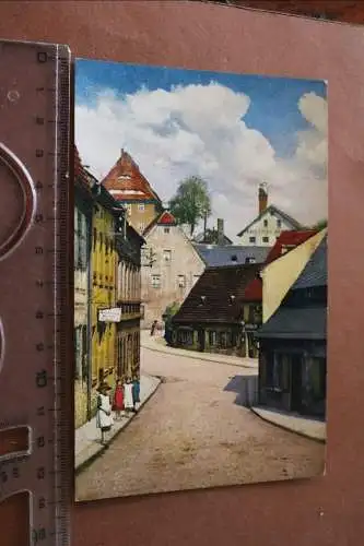 tolle alte Karte - Ansicht Oederan  Kreuzgang mit Spital  1910-20 ? 