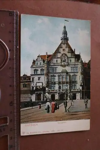 tolle alte Karte - Dresden Georgentor 1900-1910