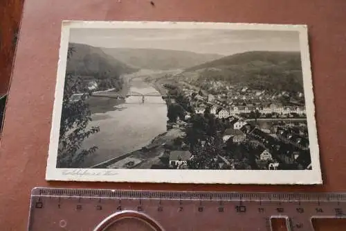 tolle alte Karte - Carlshafen an der Weser 1910-20 (2)