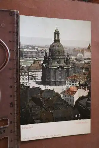 tolle alte Karte - Dresden Frauenkirche   1910-20