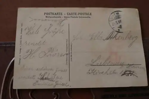 tolle alte Karte - Gruss aus der Bremer Schweiz 1908  - Bremen 