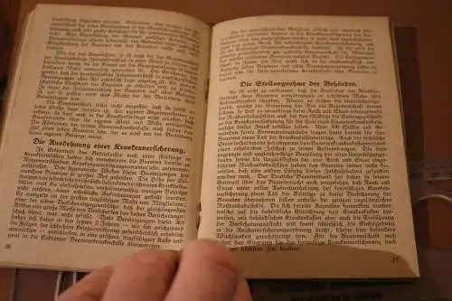 altes Jahrheft - Deutscher Beamtenbund Ortskartell Hannover 1926