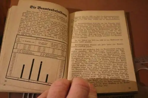 altes Jahrheft - Deutscher Beamtenbund Ortskartell Hannover 1926