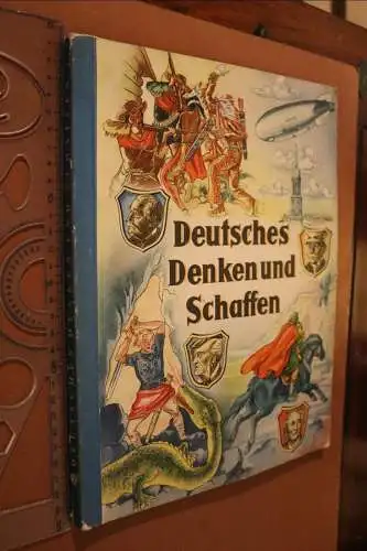 Altes Sammelalbum  Deutsches Denken und Schaffen  - Onkel Heinz- (2) komplett