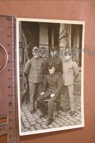 tolles altes Gruppenfoto - Jäger , Förster ?? 30-40er Jahre aus Schotten (2)  