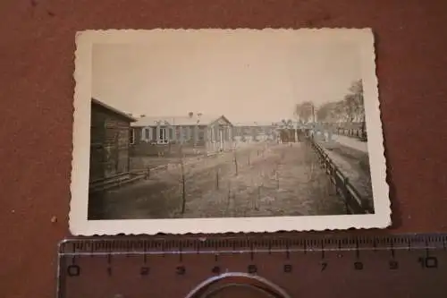 altes Foto  Lager Kienwerder bei Stettin - ......durchgangslager ? 1943