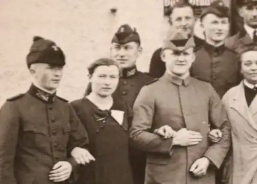 tolles altes Gruppenfoto - Jäger , Förster ?? 30-40er Jahre aus Schotten 