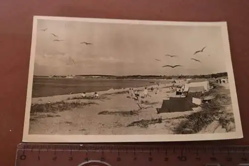 alte Karte - Ostseebad Sehlendorfer Strand  50er Jahre 