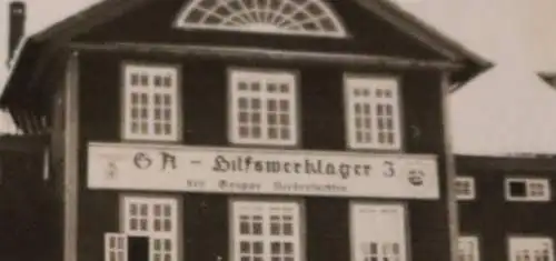 altes Foto  - Hilfswerklager 3 St. Andreasberg 