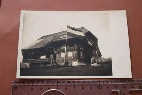 tolles altes Foto - Gebäude - Ferienheim - Ort ??? 1910-1920 ???