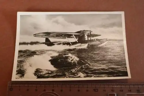 tolle alte Karte Seefernaufklärer-Flugboot Dornier Do 18