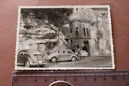 tolles altes Foto - Hardenberg - Oldtimer VW Käfer 50-60er Jahre