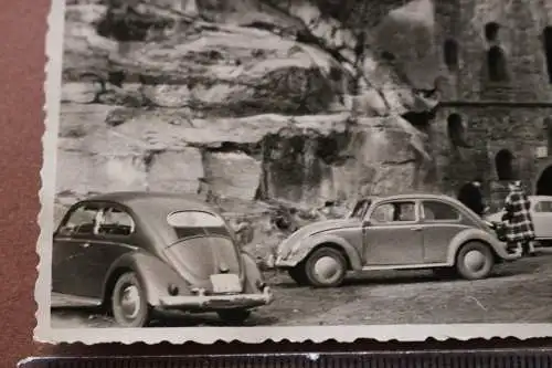tolles altes Foto - Hardenberg - Oldtimer VW Käfer 50-60er Jahre 