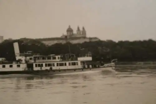 Tolles altes Foto - Ausflugsschiff Dampfer Johann Strauss - 1940