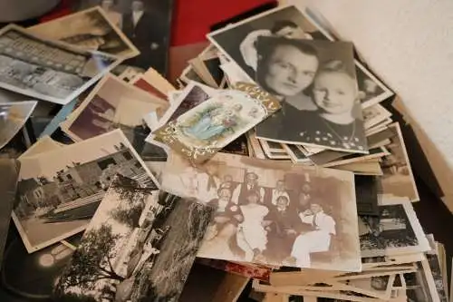 Konvolut alter Fotos - Personen, Familie, Orte usw. 