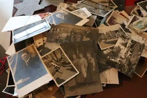 Konvolut alter Fotos - Personen, Familie, Orte usw. 
